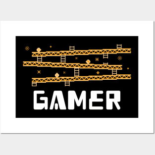 GAMER SHIRT - GAMER GIFT Posters and Art